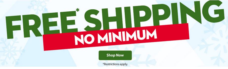 Walmart FREE Shipping No Minimum EXTENDED ONE MORE DAY