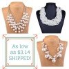 Beautiful Beaded Bib Necklaces as low as $3.89 SHIPPED