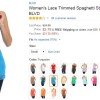 Lace Bottom Shirt Extenders/Tank Tops as low as $3.79