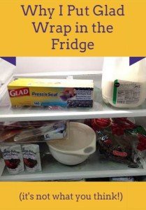 My Number One Tip for a Clean Refrigerator | Glad Press & Seal Wrap