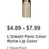 TopCashBack: FREE L’Oreal Paris Colour Riche at Target