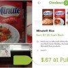 Publix: Minute Rice $.67 after cash back (no coupons to clip!)