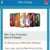 Dollar Tree: FREE Mountain Dew Kickstart after cash back!