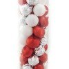 50 Piece Shatterproof Christmas Ornaments Set $4.24