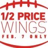 Sonic 1/2 Price Boneless Wings on Super Bowl Sunday 2/7!