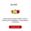 *HOT* Target $3/$15 Fresh Food Purchase (produce, bakery, deli) + Cartwheel offers to stack!