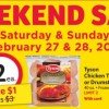 Winn-Dixie Weekend Sale February 27 & 28