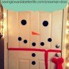 EASY Christmas Snowman Door Decoration