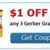 Gerber Graduates Puffs $1.53 each at Walmart