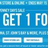 JCPenney Buy 1 Get 1 for a Penny Sales | Arizona Apparel for Guys, Juniors and Kids