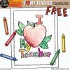 FREE I Love My Teacher Printable Coloring Sheet