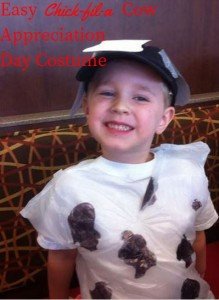 Chick-fil-A Cow Appreciation Day Easy Costume Ideas and Tips
