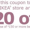 IKEA Coupon?!? $20 off $150 purchase