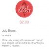 Ibotta July Boost = $2 extra cash back! (exp 8/2)