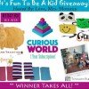 It’s Fun to Be A Kid GIVEAWAY | Fun Kid Prizes valued at $130 (winner gets them ALL!) (ends 8/15)