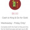 Ibotta: Go for Gold and Cash is King Bonuses (up to $7.50 in Bonuses by 8/19!)