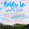 $200 Nordstrom Gift Card Giveaway (ends 10/13)