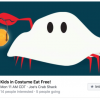 Joe’s Crab Shack: Kids In Costume Eat FREE on Halloween
