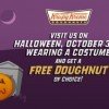Halloween Freebie: FREE Krispy Kreme Doughnut on 10/31