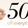 e.l.f Cosmetics Black Friday 50% off orders of $30 or more