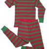 Red and Green Striped Kids Pajamas – Not to late to get for Christmas!