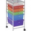 Multicolor Mobile Organizer Cart $33.79 SHIPPED