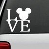 Love Mickey vinyl car decal $1.65 shipped