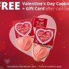 **ENDS TODAY** FREE Valentine’s Day Cookie Card & Gift Shipped!