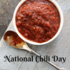 Recipe for National Chili Day February 22, 2018