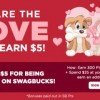 Swagbucks: Sign up in February and get a $5 Bonus