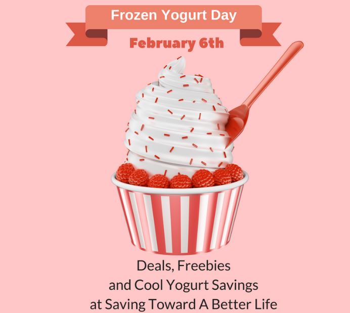 Frozen Yogurt Day Deals