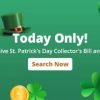 Swagbucks: Exclusive St. Patrick’s Day Collector’s Bills TODAY ONLY!