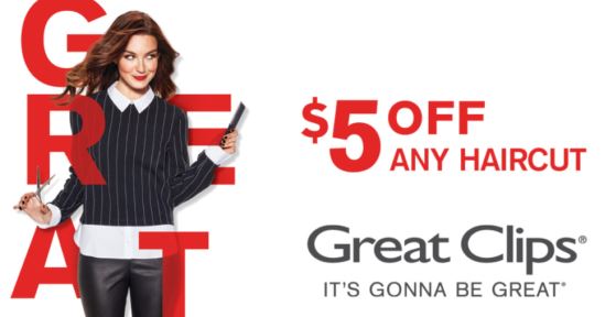 Don T Miss This Great Clips Coupon For 5 00 Off Haircuts