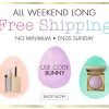 Stila Cosmetics FREE SHIPPING for Easter Weekend