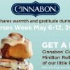FREE Cinnabon for Nurses during Nurses Appreciation Week 2017 (May 6th-12th)