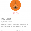 Ibotta: May Boost Bonus thru 5/15!