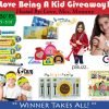 Love Being a Kid $230 Prize Pack Giveaway!  (ends 5/31)