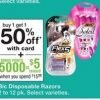 Walgreens: BIC Soleil Razors 4ct Packages $.79 each (thru 5/13)