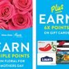 Winn-Dixie: Triple Plenti Points on Flowers and 6x Points on Gift Cards thru 5/16