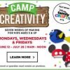 Michael’s Summer Camp Creativity in stores every Mon, Wed, Fri thru 7/23