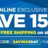 Dollar General: 15% off Online Purchases + FREE Shipping 7/11