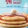 IHOP 59 cent Short Stack Pancakes on 7/18!