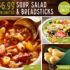 Olive Garden $6.99 Soup, Salad and Breadsticks Lunch thru 5/9