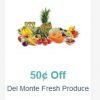 $.50 off Del Monte Fresh Produce printable coupon