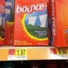 Walmart: Bounce Dryer Sheets 80ct $1.97 (over 50% off!)