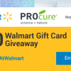 $2 off any PROcure Product + $500 Walmart Gift Card Giveaway #PROcureAtWalmart