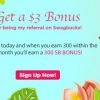 Swagbucks: Sign up in August and get a $3 Bonus