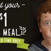 Olive Garden $1 Kids Meals thru 5/27