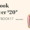 Amazon: $5 off $20 Book Purchase **LAST DAY**