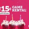 Redbox: 15-cent Game Rentals 11/29 ONLY